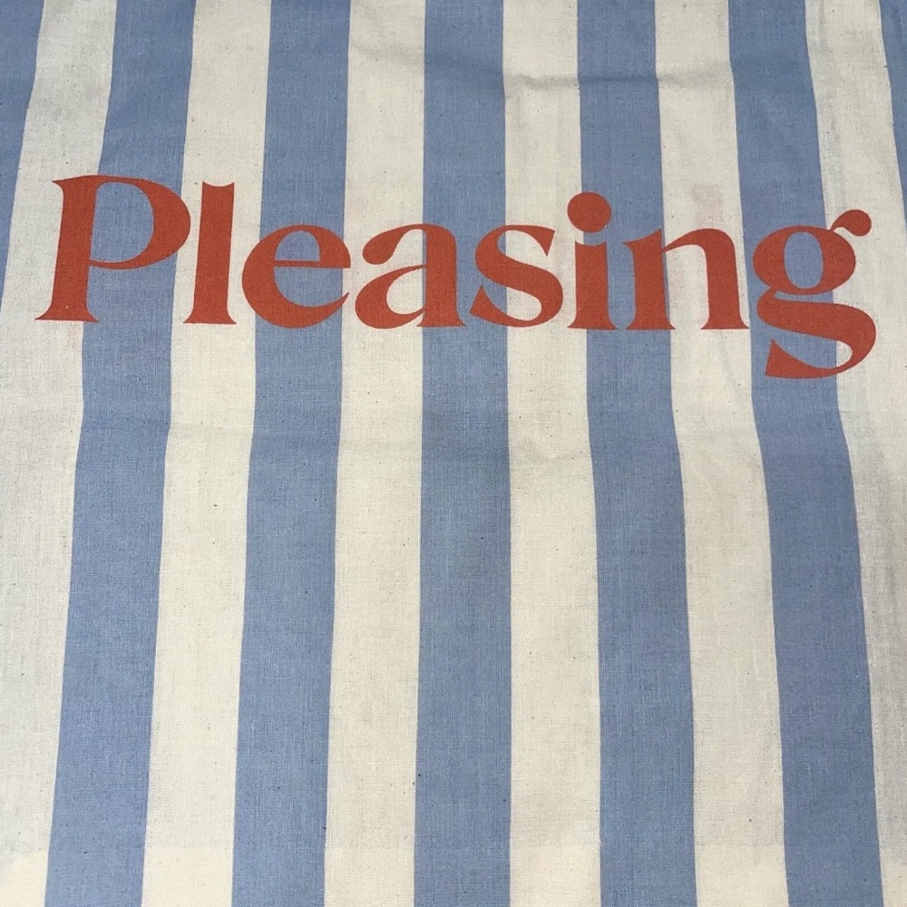 Blue Harry Styles One Direction Pleasing Shopping Tote Bag